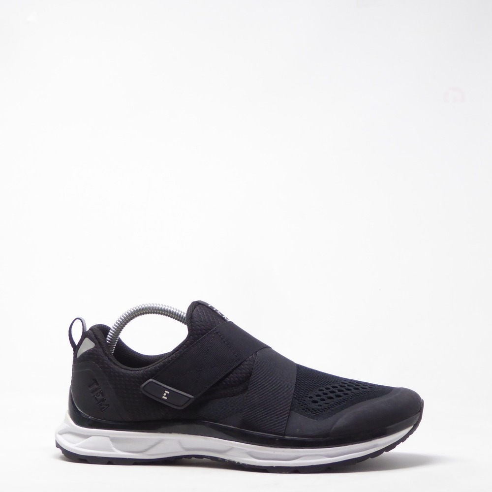 TIEM Womens Slipstream Indoor Cycling Shoes Black Slip On Athletic 10.5